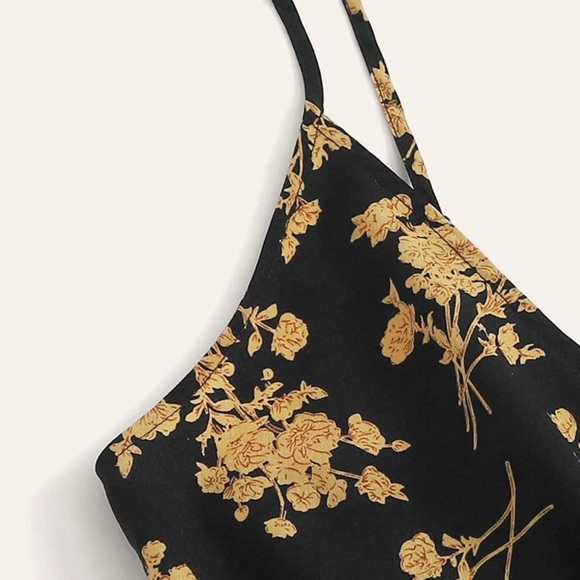 MakeMeChic Plus Sized Romper Tie Front Cami Style XX-Large NWOT - Picture 2 of 5